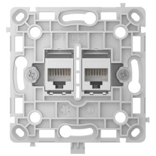 Механізм інтернет розетки Ajax OutletCore (LAN) white