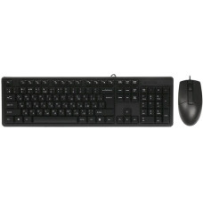 Комплект клавіатура+мишка A4Tech KK-3+OP-330 USB