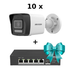 IP відеокамера Hikvision DS-2CD1043G2-IUF 4МП (2.8мм) з мікрофоном