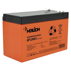 Свинцево-кислотна акумуляторна батарея MERLION GP1290F2 AGM 12В 9 А•г
