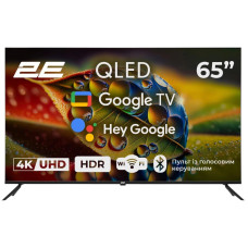 Телевізор 2E 65A77Q 65" дюймів 3840x2160 QLED Google TV