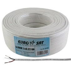 Кабель (бух 100м) EUROSAT 10x0.22 CU