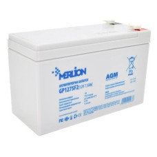 Акумуляторна батарея MERLION AGM GP1275F2 12В 7,5А•г