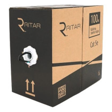 Кабель Ritar зовнішній КНП UTP CCA (4*2*0.5) 4p 24 AWG ПЕ (100м)