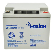 Акумуляторна батарея MERLION AGM GP12400M6 12В 40 А•г