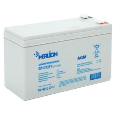 Акумуляторна батарея MERLION AGM GP1272F1 12V 7.2AH