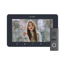 Комплект відеодомофона Slinex SM-07 Graphite + ML-17HD Graphite