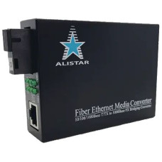 Медіаконвертор ALISTAR X5G 1G 10/100/1000BASE-T RJ-45 - 1000BASE-LX 1SM WDM SC 20KM TX1550/RX1310nm