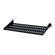 Полиця для 19" шафи, глибина 280 мм 1U BLACK Hypernet CS-280-1U-BLACK