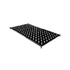 Полиця 19" 4 точки кріпл., 850мм глиб., перфорована, т.м.2мм, чорна Voltronic 4962